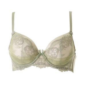 [비너스](CD컵)오르화 그린 스파클링 레이시 패드 브라 OBR5931CD