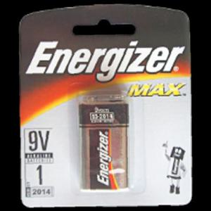 알카라인 건전지 9V 맥스 1개입 사각 네모 건전지 에너자이저