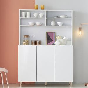 엔젤 2단 1200다용도수납장 주방 거실 베란다 홈카페