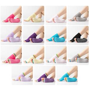 [조이멀티]토오픈 필라테스 요가 양말 랜덤 5족 1세트 204573