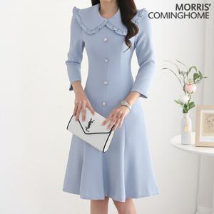 [한정/특가][모리스커밍홈]프릴 세라카라 원피스_[M2202OP026A]