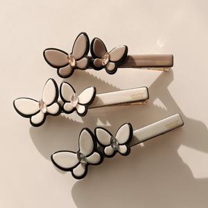 제이로렌 나비 셀룰로이드 큐빅 헤어집게핀 H0423_21