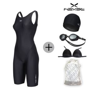 헤스트 여자 5부 반전신 U자형 실내수영복 5종세트 SIHTB-W16