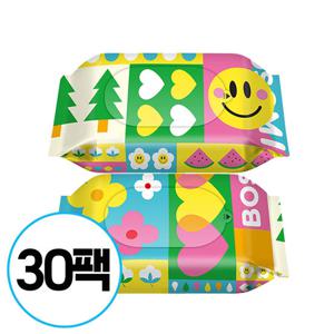 보솜이 펀앤플레이 라이트 아기물티슈 휴대형 10매 30팩