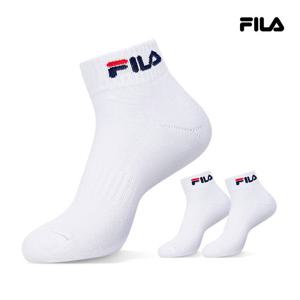 휠라골프 여성 단목 양말 박스포장 3족 세트(23~25cm)