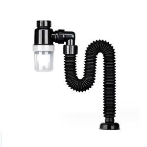 에코벨 만능 자동 배수구 트랩 블랙/하수구 욕실 청소 수전