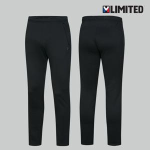 엠리밋 기모 트레이닝 바지 블랙 18116 겨울 남성