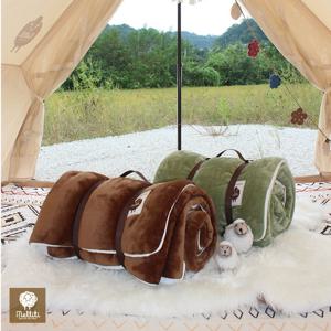 멜리띠 실크터치 극세사토퍼 극세사이불 캠핑침낭
