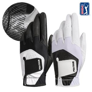 [PGA투어] 파워 논슬립 실리콘 남성 골프장갑 / 스마트폰 터치 장갑