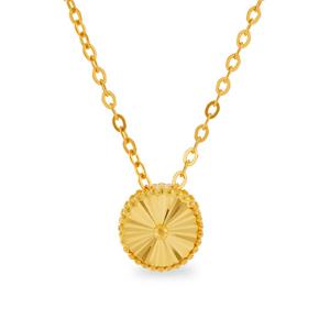 [엘렌쥬얼리] 24K 순금 다프네 코인 금 목걸이 3.75g