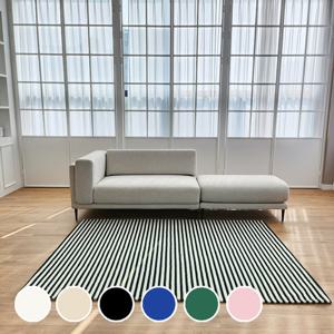 패딕 스트라이프 대형카페트 러그 특대형 200x350cm