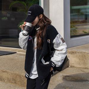 [나크21] (55~99) 부클 누빔소매 야구점퍼 NK33-J-41