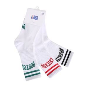 NBA 공용 아치형 팀 레터링 3PACK 양말 N245AO226P
