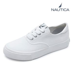 [노티카] CANOE 화이트 여성 캔버스 스니커즈 N1001084QA-W