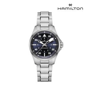 [해밀턴]H76215140 카키 파일럿 오토 36mm