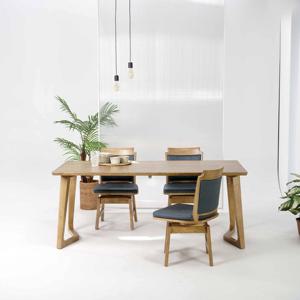 (착불)우아미가구 하르페 원목 4인 식탁 의자 세트