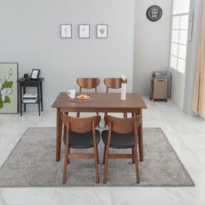 (착불)우아미가구 드비투 4인 식탁 세트