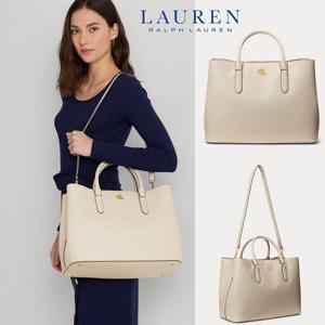 폴로 랄프로렌 16479027 여자 가죽 라지 Marcy 토트 크로스백