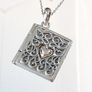 [블루케이] silver실버925 목걸이240602-18책펼쳐짐