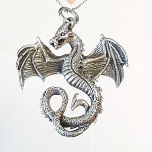 [블루케이] silver실버925 목걸이240602-24드래곤용