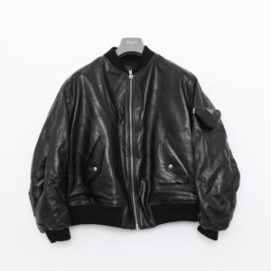 프라다 삼각포켓로고 나파 레더 봄버 자켓 UPW399 1ZFE F0002