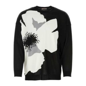 발렌티노 비스코스 맨투맨 4V0KC29TA21 YSW