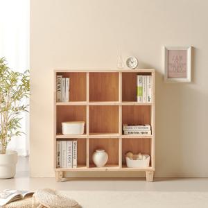 동서가구 마르디 오픈형 삼나무 원목 1000 3단 책장 DF925470