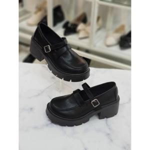 [한슈]한슈 세이브존07 메리제인 미들힐 로퍼 HS46K135pr (11206