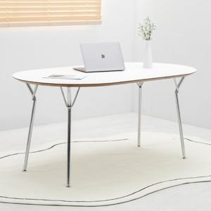 에이린 1600X900 타원형 테이블 식탁 카페 커피숍 HPL