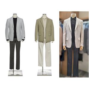 [레노마캐주얼]S/S (한정수량) 베이지 데일리룩 스판 캐주얼 콤비자켓 3종택1 RPIMBJ07ANW1