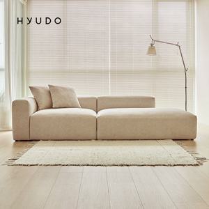 휴도 휴식의 동백 2800 카우치 4인 모듈 로우백 조야 패브릭소파