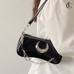 엘케이트 여자 숄더백 하객룩 크로스백 끈조절 체인 가방 LASM00