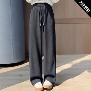 [커스텀에이블] 포근기모 골덴 밴딩 와이드팬츠_C2311PT113D