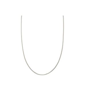 [티르리르] 메모리아 실크라인 실버화이트 체인 목걸이 TNSSVW13900M