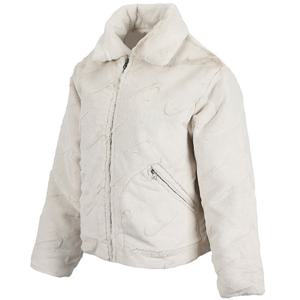 나이키W스포츠웨어 에센셜 루즈 프린트 인조퍼재킷 (FV8020-104)