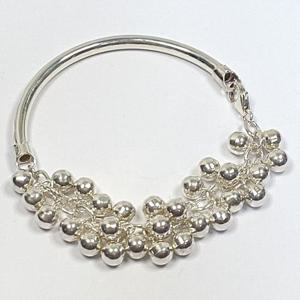 [블루케이] 실버925 silver 장식 구슬팔찌241201-11