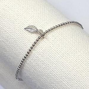 [블루케이] 실버925 silver 구슬방울 팔찌241201-04