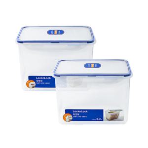 락앤락 식빵보관용기 빵통 3.9L x 2개 / HPL829 클래식