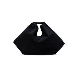 25 SS 메종마르지엘라 남성 블랙 소프트 코튼 드레이핑 토트백 251188M172003