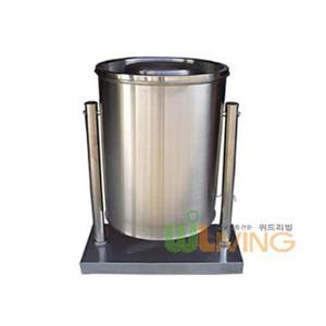 리빙 원형행거형 스텐휴지통(80L)