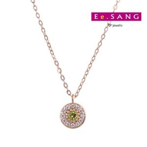 14k 8월 탄생석 천연 페리도트목걸이 14k목걸이