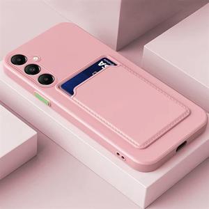 갤럭시퀀텀6 A56 5G A566 캔디컬러 카드슬롯 수납 실리콘 케이스