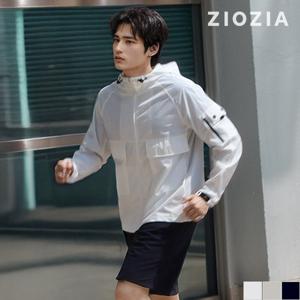 [지오지아] 스트레치 포켓 바람막이 후드점퍼 (ABD2JJ1604)