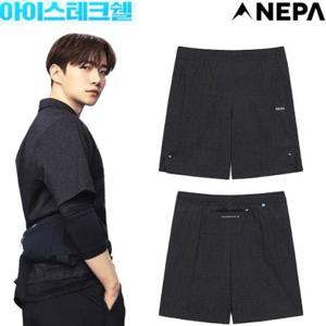 [네파] 남성 이준호 아이스테크쉘-V 지오 우븐 하프 팬츠 반바지 7K31727