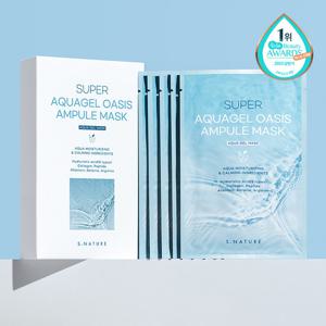 에스네이처 수퍼 아쿠아겔 오아시스 앰플 마스크 30ml 5매(정가 17500)