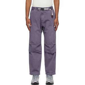 25 FW Gramicci 남성 퍼플 버클리 카고 팬츠 252565M191000