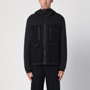 PURPLE MOUNTAIN OBSERVATORY 블랙 나일론 지퍼 재킷 PMO0030NYXHPMO-BLK