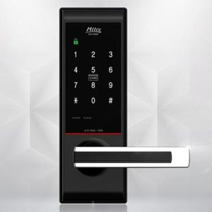 문고리 전자키/무타공/카드/MI-5200S/밀레 문손잡이