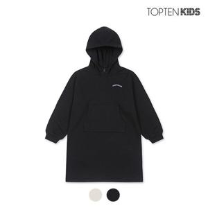 [탑텐키즈][탑텐키즈] 여아 아노락 후드 플리스 원피스_MKC4OO22