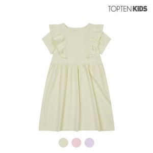 [탑텐키즈][탑텐키즈] 여아 프릴 니트 원피스 A_MKD2OO2101